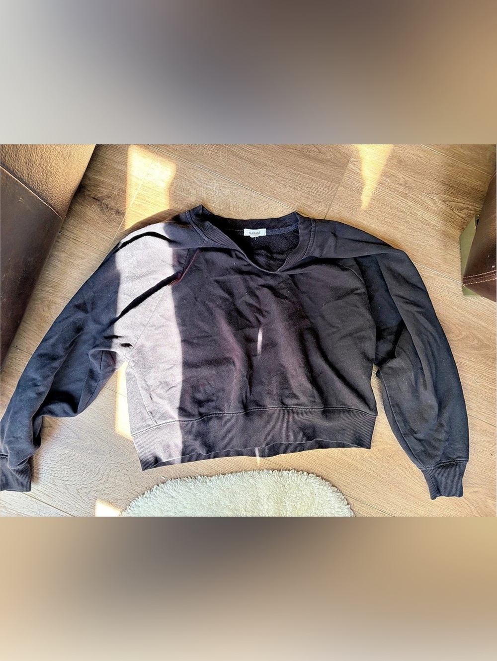Garage Women's Black Bomber Jacket